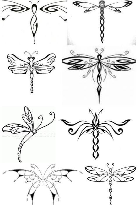 Dragonfly Tatoos Ideas, Dragon Fly Tattoo Outline, Simple Dragonfly Tattoo Design, Celtic Dragonfly Tattoo Design, Dragonfly Drawing Tattoo, Artistic Dragonfly Tattoo, Dragonfly Line Art, Dragonfly Doodle, Dragon Fly Drawing