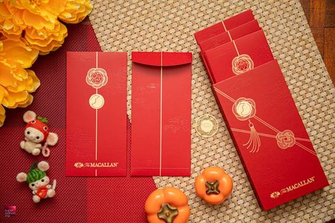 CelebRATe The Year of the Rat 2020 with Over 170 Red Packet Designs | SUPERADRIANME.com Chinese New Year Packaging, Angpao Design, New Year Packaging, Chinese New Year Illustration, Red Packet Design, Macallan Whisky, Chinese Typography Design, Ang Bao, New Year Crafts For Kids