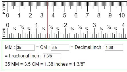 Convert mm, cm to fraction or decimal inches (in=mm=cm) Mm To Cm Conversion, Inch To Cm Conversion, Millimeters To Inches Conversion Chart, Mm To Inches Chart, Cm To Inches Conversion, Reading A Ruler, Tape Reading, Metric Conversion Chart, Metric Conversion