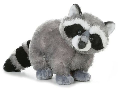 Raccoon Stuffed Animal, Baby Stuffed Animals, Playroom Ideas, Cute Stuffed Animals, Racoon, Clever Crafts, Soft Toys, Cute Toys, Cute Plush