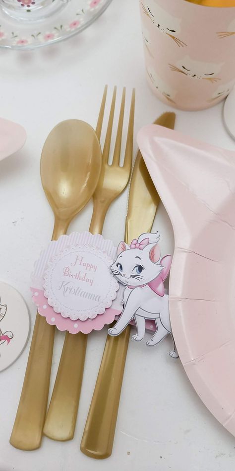 Kristiannas aristocats party  | CatchMyParty.com Aristocats Baby Shower Ideas, Aristocrats Party, Aristocats Birthday Party, Aristocats Party, Sweet Sixteen Birthday Party Ideas, Marie Aristocats, Sweet Sixteen Birthday, Sweet Sixteen, Party Photos