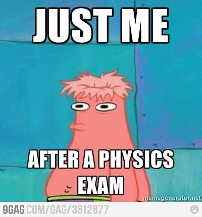 Or a immunology exam... or a med micro exam...or a chem exam...Tell me again why I'm a science major? Funny Patrick, Exams Memes, The Meta Picture, Exams Funny, Maths Exam, Spongebob Funny, Spongebob Memes, Bones Funny, New Memes