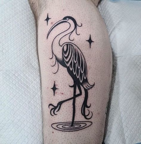 Chalice Tattoo Company on Instagram: "Ibis by @goatmoth" Ibis Bird Art, Ibis Tattoo, Chalice Tattoo, Unique Wrist Tattoos, Wrist Tattoo Designs, Becoming A Tattoo Artist, Tattoo Board, Tattoo Portfolio, Wrist Tattoo