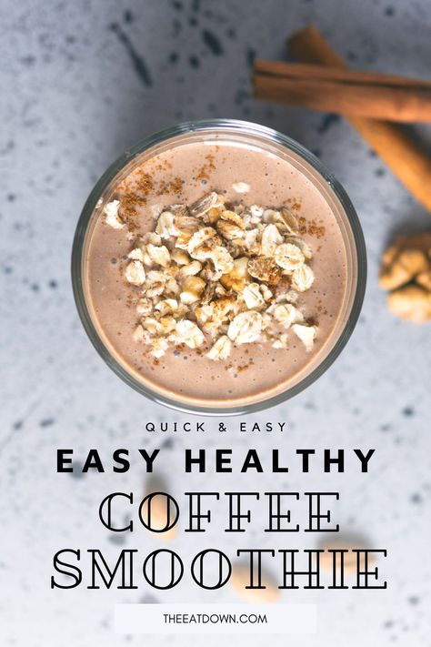 Protein Coffee Smoothie, High Protein Coffee, Protein Powder Smoothie Recipes, Coffee Smoothie Healthy, Coffee Protein Smoothie, Simple Brunch, Coffee Smoothie Recipes, Protein Powder Smoothie, Protein Coffee