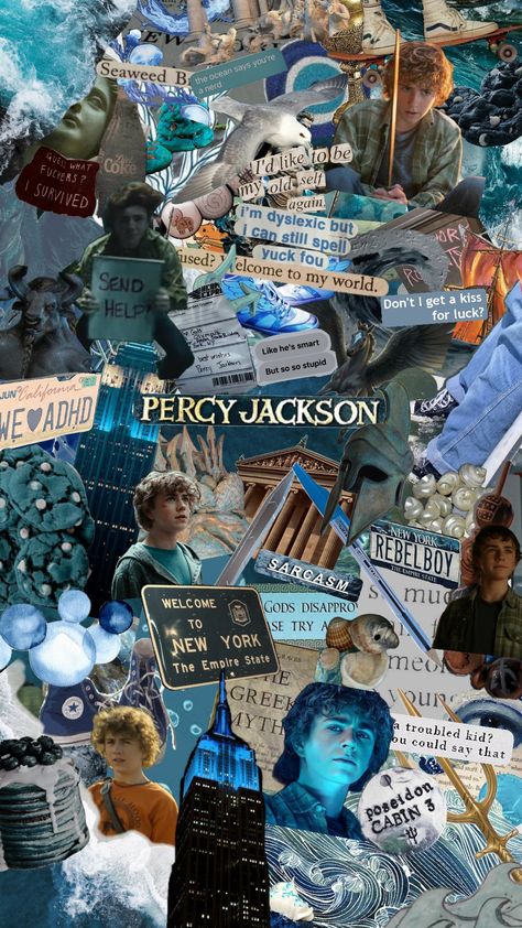 #PercyJackson #PJO #PJOseries Pjo Backgrounds Phone, Percy Jackson Collage Wallpaper, Percy Jackson Iphone Wallpaper, Aesthetic Pjo Wallpaper, Pjo Collage, Pjo Wallpapers Aesthetic, Percy Jackson Background, Pjo Backgrounds, Percy Jackson Wallpaper Iphone