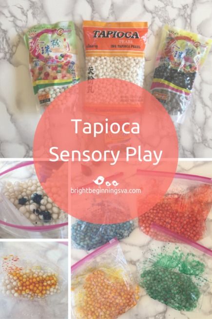 Tapioca Sensory Play | Bright Beginnings Preschool Safari Science, Sensory Water, Asian Grocery Store, Tapioca Pearls, Asian Grocery, Preschool Science, Water Beads, Sensory Bins, Chicken Nuggets