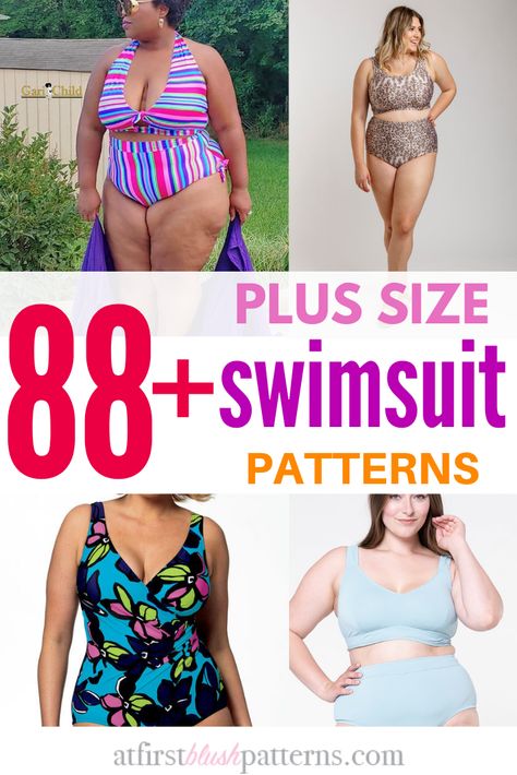 Sewing Pattern Swimsuit, Sewing A Swimsuit, Diy Swimsuit Pattern, Bathing Suit Pattern Sewing, Diy Swimsuits, Swimsuit For Big Tummy, Swimsuit Patterns, Diy Swimwear, Swimwear Sewing Patterns