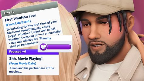 🔥 Does your sim's love life need a boost? Here's a video consisting of over 8 mods that makes romance in the sims 4 more realistic and en... Gay Sims 4 Cc, Sims4 Traits, Sims 4 Mods Wickedwhims, Sims 4 Jobs, Black Sims, Sims Love, Los Sims 4 Mods, Ts4 Mods, Sims 4 Cheats