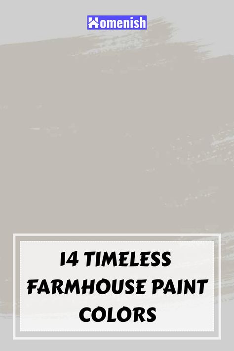 Determining a color scheme in a farmhouse should factor in the way natural light falls in each room, and the type of atmosphere you want to achieve. Farmhouse style is associated with muted, unfussy color palettes, but that doesn’t mean your home has to be bland or lifeless. Here we look at some of the best paint colors on the market for use in both the contemporary or cozy themed farmhouse.We focus on shades of off-white, green, beige, and gray, for paint colors that encompass modern trends wit Farmhouse Decor Color Palette, House Painting Ideas Interior Farmhouse, Farmhouse Living Room Paint Color Ideas, Farmhouse Brown Paint Colors, Vintage Farmhouse Paint Colors, Rustic Farmhouse Color Scheme, Modern Farmhouse Colors Palette, Living Room Paint Color Ideas Farmhouse, Modern Farmhouse Bedroom Paint Colors