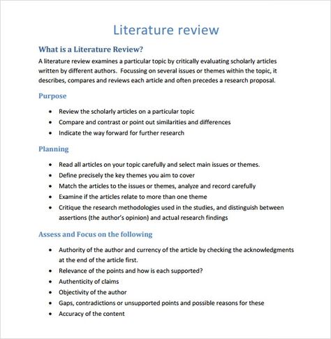 FREE 5+ Sample Literature Review Templates in PDF | MS Word Phd Planning, Llm Degree, Literature Review Outline, Lit Review, Academic Publishing, University Tips, Best Essay Writing Service, Literature Review, School Essay