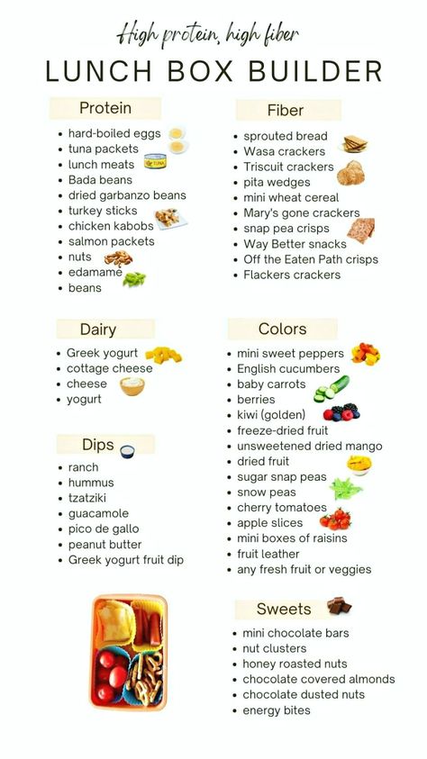 Easy healthy meal prep - Healthy lunches for work - Healthy snacks recipes - Healthy lunch snacks - Healthy lunch meal prep - Protein lunch Easy Protein Lunches For Work, Lunches For Work Healthy, School Lunches Healthy, Meal Prep Healthy Lunch, Lunches For Work, Lunch Easy, Healthy Lunches For Work, Lunches Healthy, Healthy Lunch Snacks