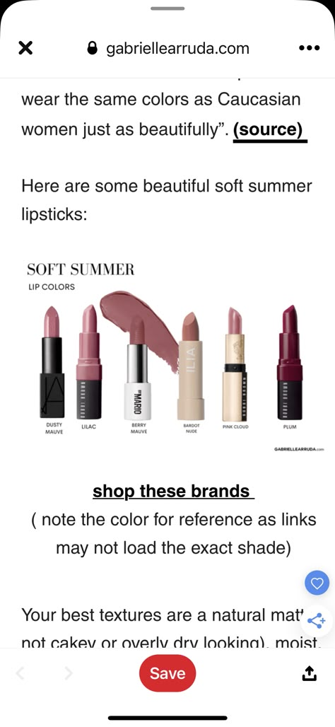 Lipsticks For Soft Summer, Soft Summer Makeup Lipsticks, Cool Summer Color Palette Lipstick, Soft Summer Lipstick Mac, Soft Summer Makeup Products, Soft Summer Lipstick Colors, Soft Summer Lipstick, Muted Makeup, Lipstick Color Palette