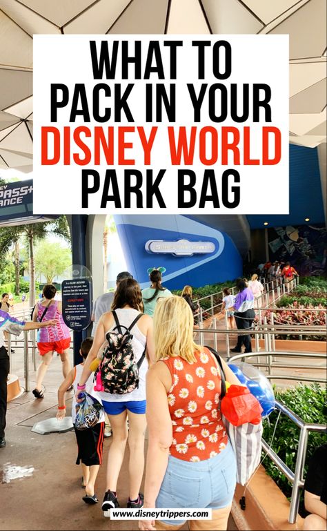 Disney Park Bag, Winter Vacation Packing List, Packing List Kids, Packing List For Disney, Disney World Packing, Disney World Vacation Planning, Family Disney Trip, Disney World Outfits, Disney Trip Planning