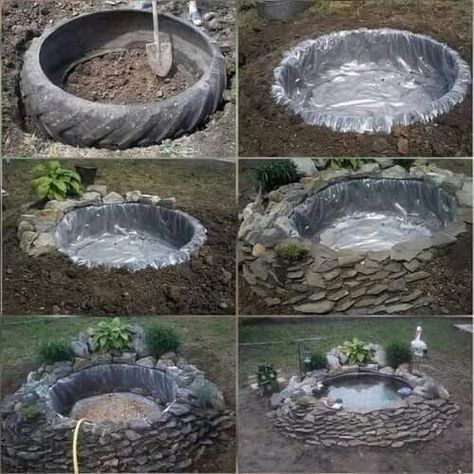 Reban Ayam, Decorative Water Fountain, Backyard Water Fountains, Diy Water Feature, Taman Air, Diy Water Fountain, Garden Water Fountains, Fountains Backyard, نباتات منزلية