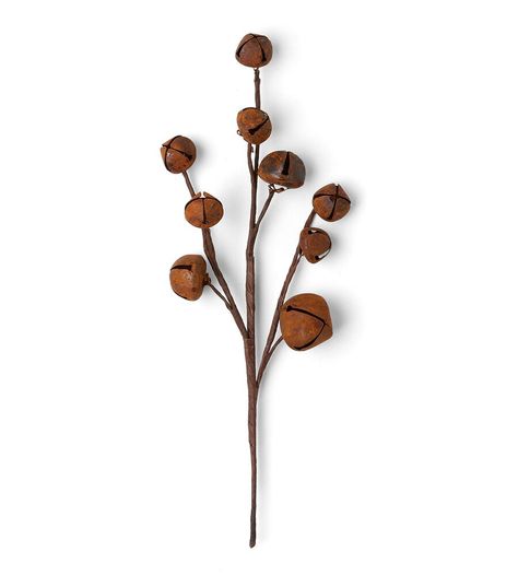 10" Christmas Rusted Bells Pick I23 by Bloom Room | JOANN Charming Christmas, Winter Flowers, Joann Fabrics, Jingle Bell, Joanns Fabric And Crafts, Bud Vase, Center Table, Craft Store, Rustic Elegance