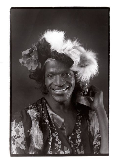 Marsha P Johnson, P Johnson, Lgbt History, Studio Portrait, Black Femininity, Black Excellence, Magazine Photography, Studio Portraits, Women In History