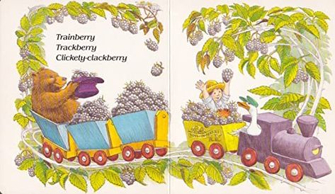 Jamberry by Bruce Degen Jamberry Book, Childrens Books Illustrations, Little Library, Board Book, Again And Again, Milk And Honey, Jamberry, Board Books, Inner Child