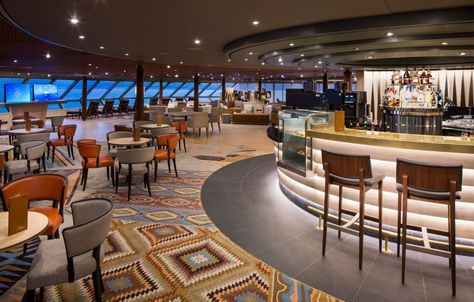 New Photos Show Off Westerdam’s Enhancements Including EXC and Rijksmuseum at Sea | Holland America Blog Holland America Alaska Cruise, Holland America Line, Holland America, Ornament Design, Vacation Deals, Closet Rod, Best Cruise, Alaska Cruise, Spa Services