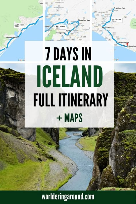 Iceland Must See, 7 Days In Iceland, Iceland Bucket List, Things To Do In Iceland, Iceland Vacation, Iceland Travel Guide, Iceland Itinerary, Iceland Road Trip, Iceland Travel Tips