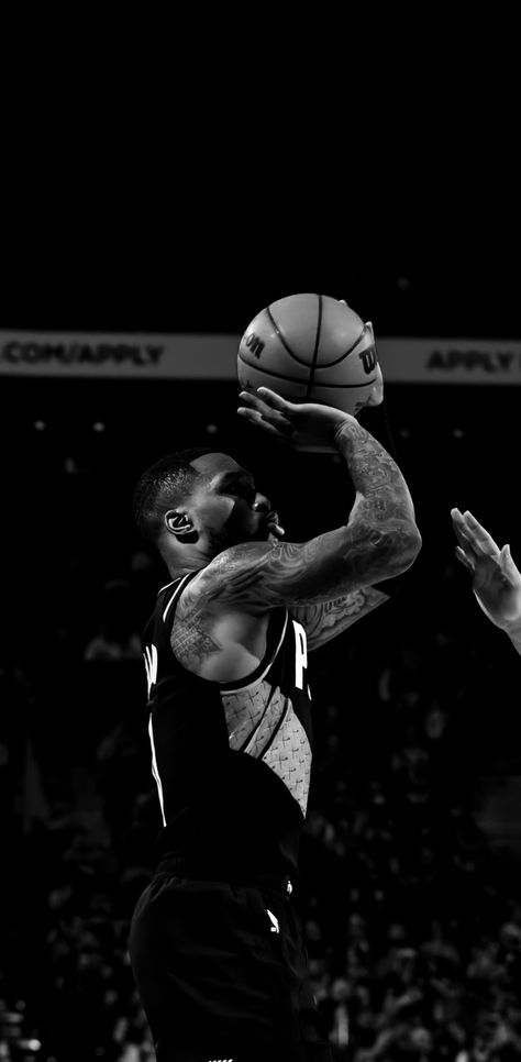 Damian Lillard Wallpapers, Nba Hd Wallpaper, Wallpaper Basketball, Dame Time, Jordan Pictures, Lebron James Wallpapers, Michael Jordan Pictures, Damian Lillard, Nba Pictures