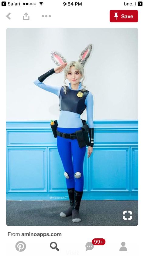 Friendship Costumes, Minnie Mouse Kostüm, Judy Hopps Cosplay, Carnaval Make-up, Costume Disney, Fantasia Disney, Disney Halloween Costumes, Judy Hopps, Disney Cosplay