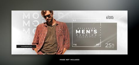 Fashion men's event discount facebook co... | Premium Psd #Freepik #psd #fashion-template #website-banner #man-fashion #advertising-template Fashion Facebook Cover Design, Fashion Cover Photos Facebook Style, Advertising Template, Mens Wear Shop, Fashion Template, Mens Luxury Lifestyle, Website Banner Design, Cover Facebook, Banner Web