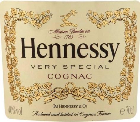 Hennessy Logo Design, Hennessy Logo, Hennessy Label, Food Coloring Mixing Chart, Hennessy Cake, Food Coloring Chart, Hennessy Very Special Cognac, Hennessy Bottle, Free Download Printables