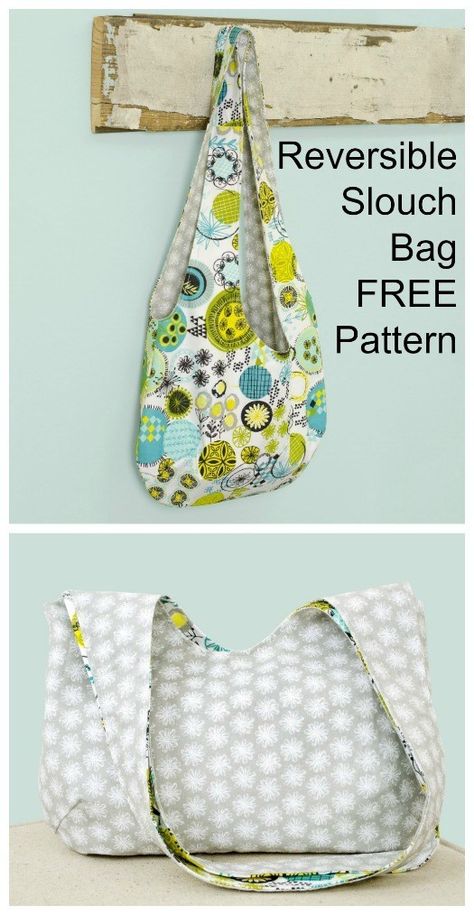 #BagSewingPattern #FreeBagPattern #FreeSewingPattern #SewingForFree #EasySewingPattern #QuickSewingPattern #sewABag #SimpleBagPattern Diy Sy, Slouch Bag, Bag Sewing Pattern, Sac Diy, Slouch Bags, Modern Bag, Beginner Sewing Projects Easy, Leftover Fabric, Bag Patterns To Sew