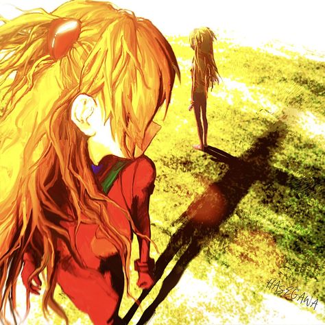 Asuka Langley Soryu, Evangelion Art, Neon Evangelion, Asuka Langley, Art Manga, Genesis Evangelion, Neon Genesis, Neon Genesis Evangelion, Pretty Art