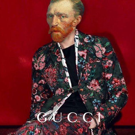 Pardonhitart on Instagram: “'gucci g(ogh)ang'” Mona Lisa Parody, Gucci Floral, Black Framed Art, Arte Van Gogh, Art Parody, Van Gogh Art, Trippy Art, Vincent Van, Funny Art