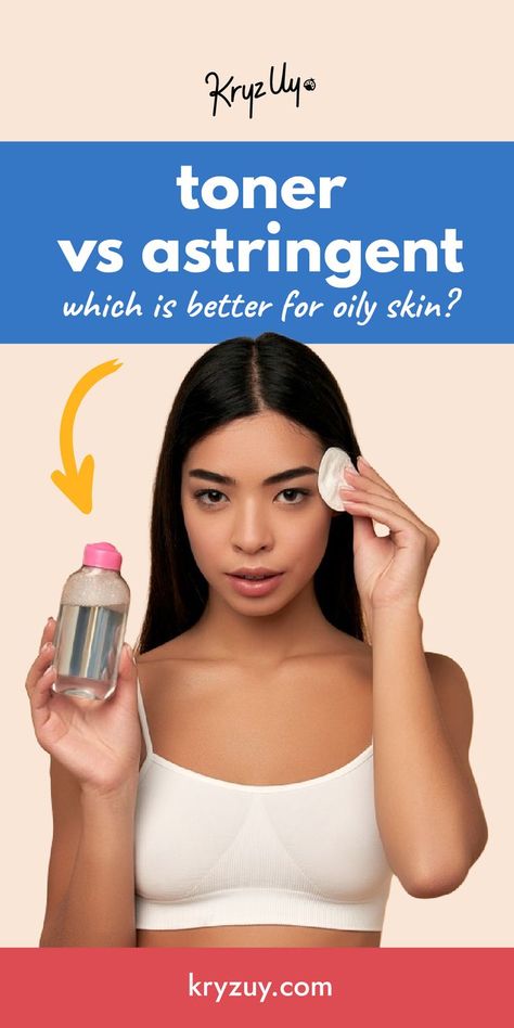 Astringent Vs Toner, Face Routine For Acne, Acne Skincare Products, Acne Prone Skin Care, Face Routine, Acne Skincare, Astringent, In Your Face, Witch Hazel