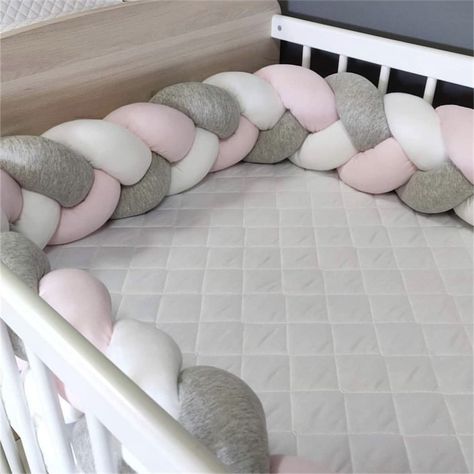 Round Cribs, Crib Protector, Bed Bumper, Baby Crib Bumpers, Baby Bumper, Bed Bumpers, Cot Bumper, Knot Pillow, Crib Bumper