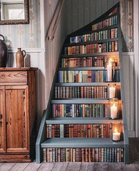 😍 I love it #Staircase #books #aesthetic