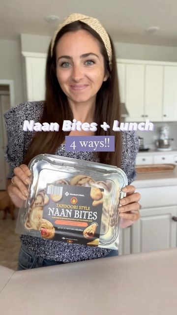 Recipes With Naan Bread Bites, Naan Bread Snack Ideas, Naan Lunchables, Naan Ideas Lunch, No Nut Lunches For Kids, Healthy Sandwich Meal Prep, Freezer School Lunches, Naan Snack Ideas, Naan Bites Recipes