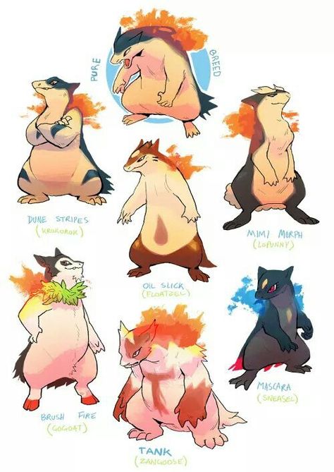 pokemon Drawing Pokemon, Pokémon Fusions, Pokemon Variations, Pokemon Original, Pokemon Fusions, Pokemon Fusion Art, Pokemon Breeds, Cute Pokemon Pictures, Pokémon Master