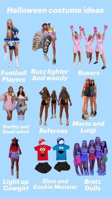 Ideas For Twin Day At School, 5th Grade Halloween Costumes, Cute Best Friend Halloween Costumes For 2 Friends, Halloween Costumes Middle School, Halloween Costumes School Appropriate, 2 Ppl Halloween Costumes, Two Person Halloween Costumes Bff, Two People Costumes, Cute Halloween Costumes Ideas