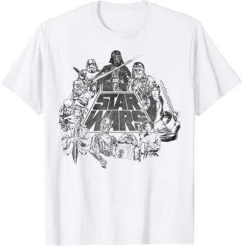 Solid colors: 100% Cotton; Heather Grey: 90% Cotton, 10% Polyester; All Other Heathers: 50% Cotton, 50% Polyester Imported Machine Wash Officially Licensed Star Wars T-Shirt 12STW519 Lightweight, Classic fit, Double-needle sleeve and bottom hem Darth Vader Shirt, Classic Characters, Star Wars T Shirt, Disney T Shirt, Star Wars Outfits, Disney T, Star Wars Shirts, Disney Tshirts, Vneck Tshirt Women