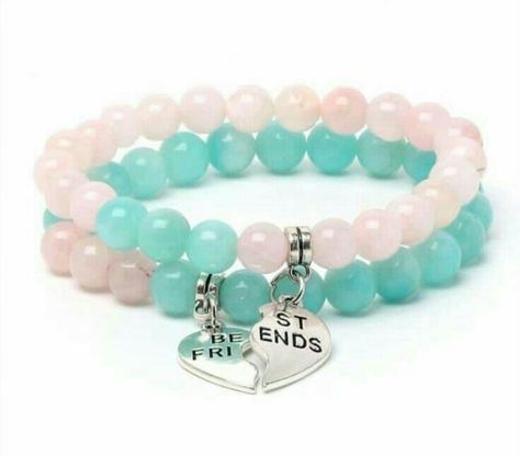 Best Friends Bracelets Beads, Best Friends Bracelet, Best Friends Bracelets, Sister Bracelets, Bracelets Bff, Bracelet Bff, Bff Bracelet, Bts Bracelet, Friends Bracelet