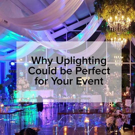 Uplighting enhances the atmosphere of the venue. Increased lighting around the room could be a game changer for your event! Event Uplighting, Classic Wedding Themes, Walking Down The Aisle, Classic Wedding, Event Space, The Room, Wedding Classic, Game Changer, Wedding Theme