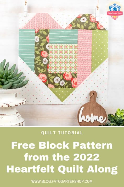 12 Inch Quilt Block Patterns Free Heart, Heart Quilt Blocks Free Pattern Simple, Free Heart Quilt Patterns, Heart Blocks Made Easy, Heart Quilt Blocks Free Pattern, Heart Patterns Printable, Valentine Quilts, Heart Quilt Block, Quilt Pattern Free