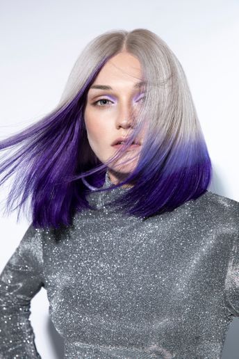 Purple Roots, Chromasilk Vivids, Hair Levels, Pravana Vivids, Purple Palette, Shadow Root, Purple Line, Custom Shades, Color Melting