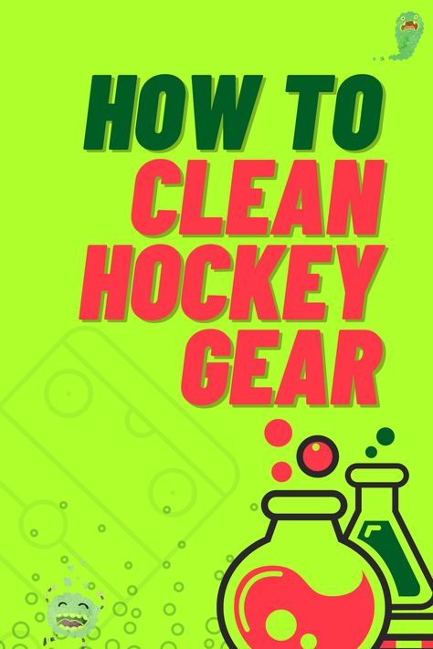 How To Clean Hockey Gear, How To Wash Hockey Equipment, Cleaning Hockey Equipment, How To Clean Hockey Equipment, Washing Hockey Equipment, Hockey Gear Drying Rack, Cleaning Products Organization, Hockey Protective Gear, Clean Supplies