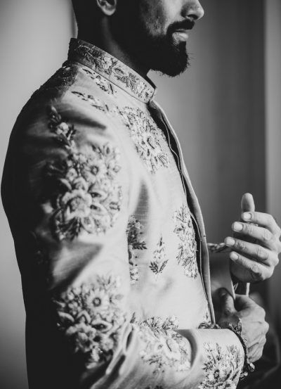 An Intimate Wedding With 100 Guests And An Adorable Love Story | WedMeGood Hindu Wedding Photos, Bride Groom Photoshoot, Indian Wedding Poses, Groom Photoshoot, Indian Wedding Couple Photography, Pre Wedding Poses, Groom Getting Ready, Indian Wedding Planning, Wedding Couple Poses Photography