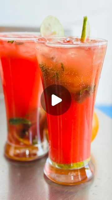 🎖️Chef Michael 🎖️ on Instagram: "Sunset Mocktail 🥤🥤
Orange Sunset Mocktail is one of the easiest mocktail recipes for the summers. This Orange Watermelon mocktail is a refreshing summer drink that’s quick and easy to make at home #insta #instagood #instadaily #instamood #watermelon #orange #mocktails  @mocktail_junction_ @mocktail_loverss @mocktailclub @cocktailmocktail_food" Watermelon Mocktail, Orange Watermelon, Easy Mocktail Recipes, Mocktail Recipes, Refreshing Summer Drinks, Orange Sunset, Watermelon Juice, Mocktail Recipe, Juice Drinks