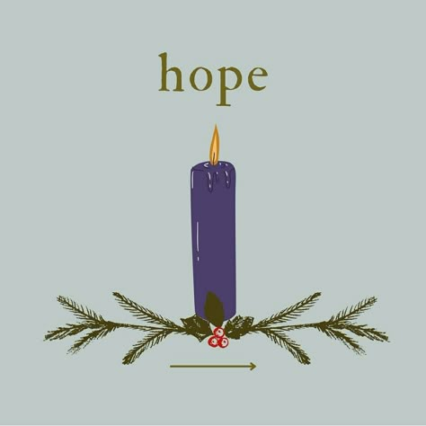 Advent | First Advent Candle | Hope | Christmas | December | Winter | littlewaychapel First Advent Candle, Advent Graphic Design, Advent Wallpaper, Advent Catholic, Advent Hope, First Advent, Advent Art, Easter Paper Crafts, Advent Candle