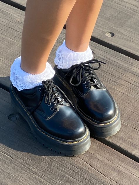 8053 platform quad doc martens Platform Oxford Doc Martens, Cute Socks With Doc Martens, Doc Martens Low Platform, Platform School Shoes, Doc Martens 8053 Quad, Quad Doc Martens, Doc Martens Quad, 8053 Doc Martens, Doc Martens 8053 Outfit