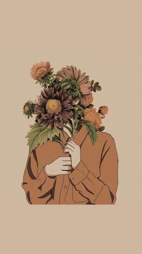 wallpaper iphone, wallpaper, wallpaper vsco, wallpaper aesthetic, wallpaper couple A Drawing, Flowers