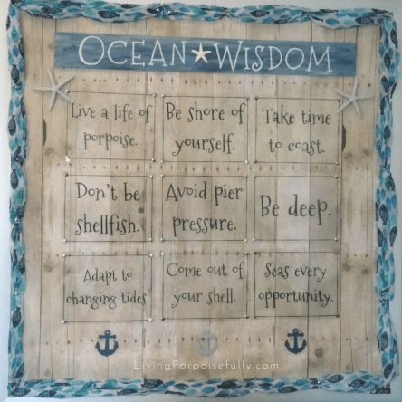 Free printable signs with sea-themed motivational quotes! From Living Porpoisefully Classroom Ocean Theme, Beach Bulletin Board Ideas, Natural Library, Beach Classroom Theme, Nautical Classroom Theme, Beach Classroom, Beach Theme Classroom, Nautical Classroom, Ocean Classroom