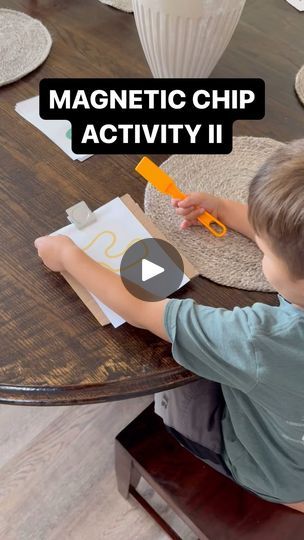 78 reactions · 16 shares | This is the second activity in my Magnetic Chip series! This is a fun way to practice your child’s hand-eye coordination as well as color matching!  All you need:  - a piece of cardboard or thick paper to stabilize   - the free download   - magnetic chips and wands  Enjoy!  #handeyecoordination #toddler #toddleractivities #simpleactivities #easyactivities #busymom #toddlerlearning #motorskillsdevelopment #magnets | Carly Lewis | HD Studio · Joyful Mood Magnet Activities For Preschool, Magnet Activities, Easy Activities, Toddler Learning, Sensory Bins, Busy Mom, Fine Motor, Toddler Activities, Motor Skills