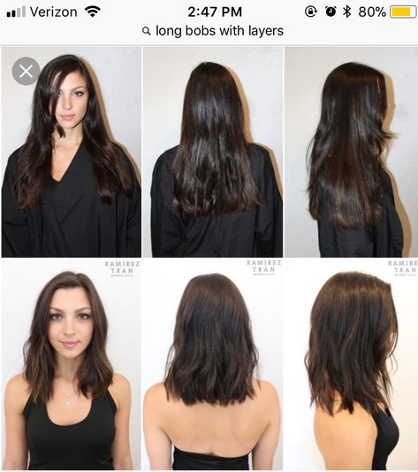 Rambut Brunette, Long Bob Haircuts, Lob Haircut, Trendy Hair Color, Hair Color And Cut, Long Hair Cuts, Hair Transformation, Hair Dos, Brunette Hair Color